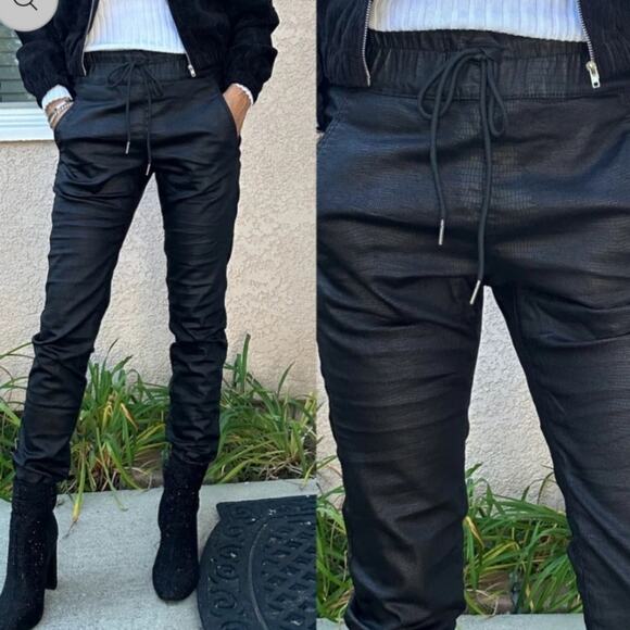 Bevy Flog Shely Pants Black Snake Print Size 24 - Picture 1 of 8